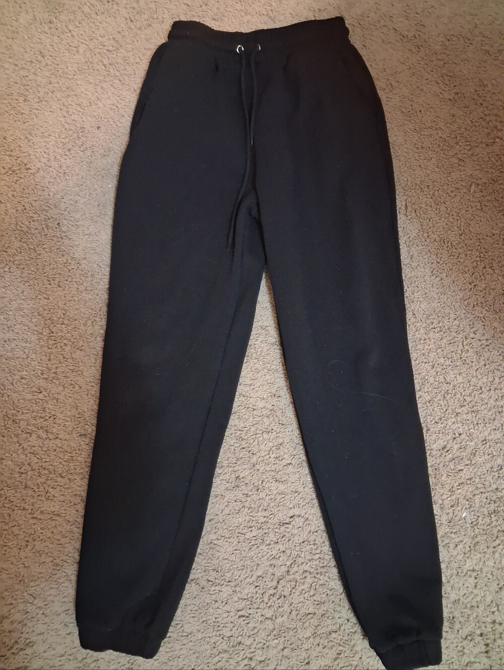 Rue21 Black Drawstring Jogger Sweatpants